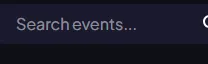 Search input