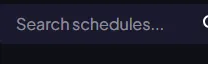 Schedules search