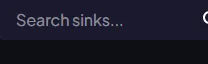 Search input